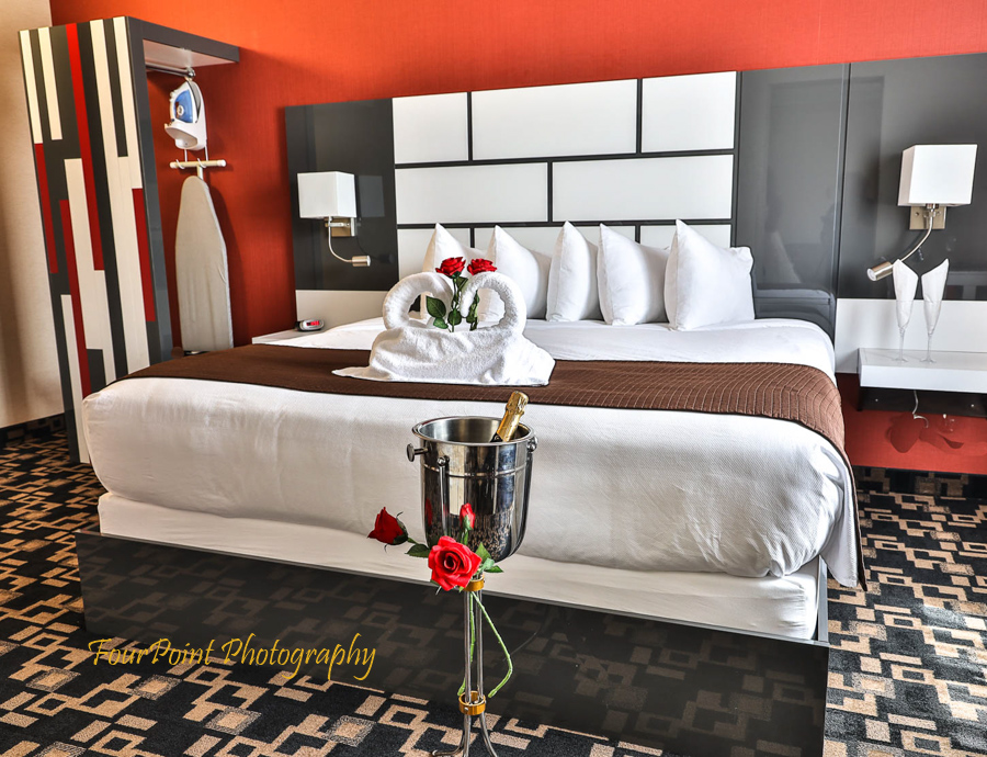 hotel, room, bed, FourPoint-Photography, Commercial-Photography